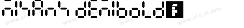 misans demibold字体字体转换
